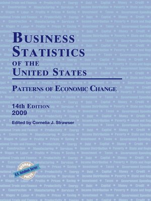 cover image of Business Statistics of the United States 2009